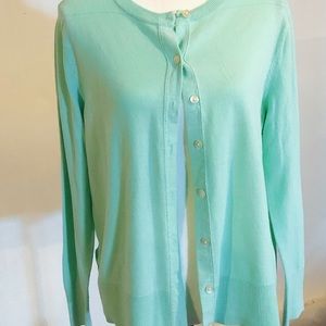Eddie Bauer mint green sweater